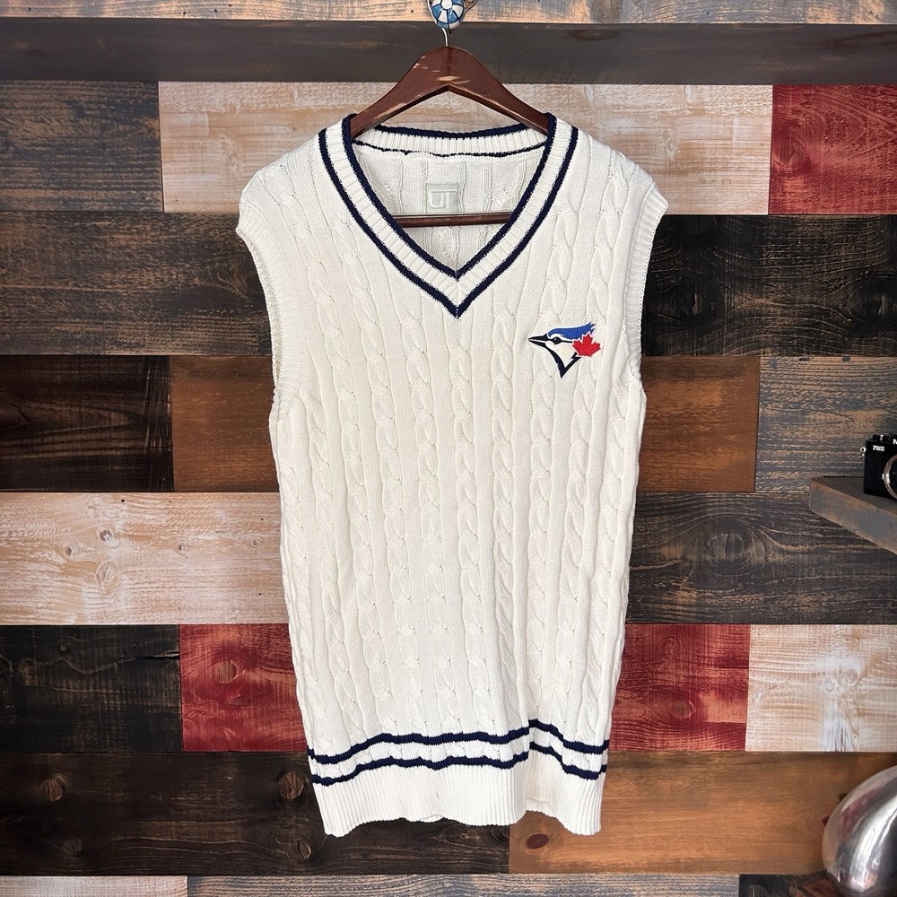 Toronto Blue Jays Knit Sweater Vest Stadium Giveaway Danbury Mint OS